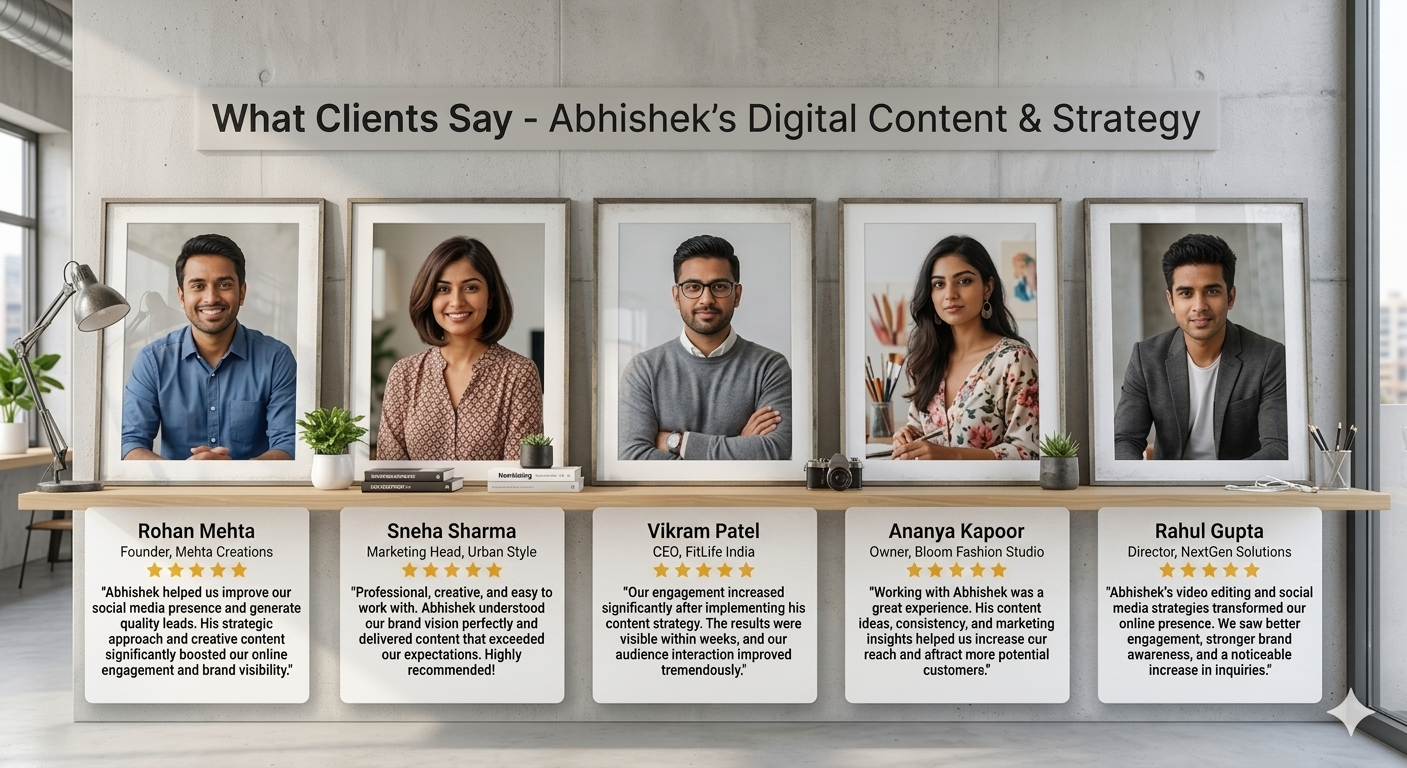 Client feedback